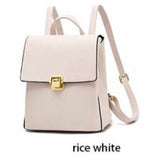 White Mini Backpack